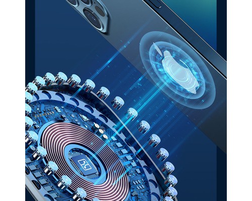 БЗУ Usams US-CD159 W1, 15W, Type-C (магнитный) (00000042595_1)