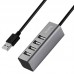 Переходник HUB Hoco HB1 USB to USB 2.0 (4 port) (1m) (00000031109_2)