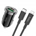 АЗУ Hoco Z44 Leading PD+QC3.0 (1USB/3A) +Type-C to Lightning (00000052973_1)