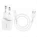 СЗУ HOCO N10 Starter single port PD 20W + Type-C to Lightning (00000056355_1)