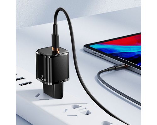 СЗУ Usams US-XFK T36 20W 1C Charger + US-SJ484 U63 20W PD (00000062680_1)