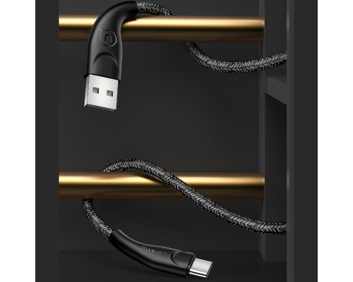 Дата кабель Usams US-SJ395 U41 Type-C Braided Data and Charging Cable 2m (00000034460_2)