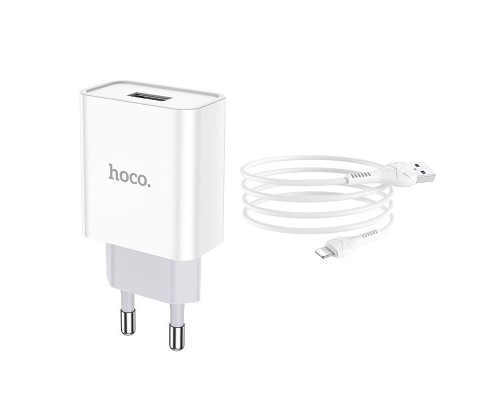 СЗУ HOCO C81A (1USB/2.1A) + Ligthning (00000042358_1)
