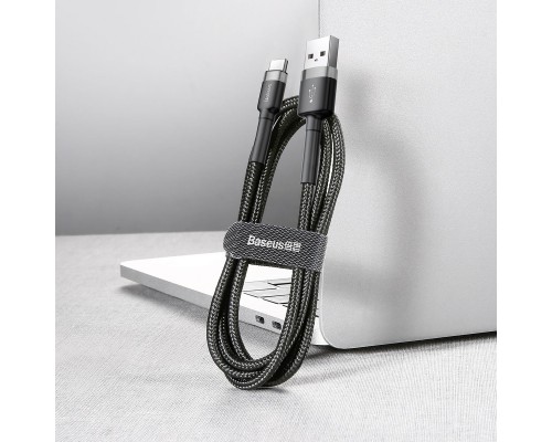 Дата кабель Baseus Cafule Type-C Cable 3A (0.5m) (CATKLF-A) (00000034279_1)