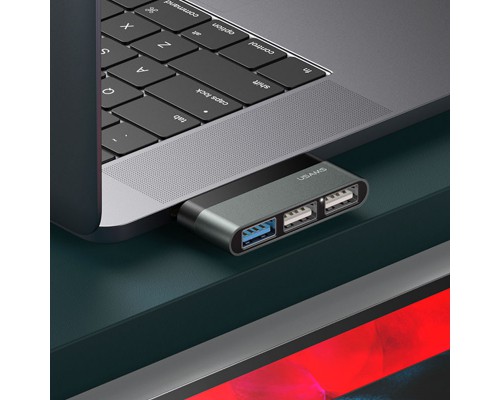 Переходник HUB Usams US-SJ461 Type-C to 3 USB port (00000042613_1)