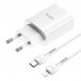 СЗУ HOCO N14 PD 20W 1Type-C + Type-C to Lightning (00000054756_1)