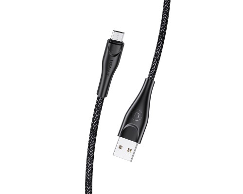 Дата кабель Usams US-SJ393 U41 Micro Braided Data and Charging Cable 1m (00000034458_2)
