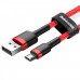 Дата кабель Baseus Cafule MicroUSB Cable 2.4A (1m) (CAMKLF-B) (00000034278_3)