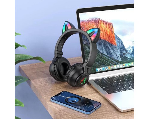 Bluetooth наушники BOROFONE BO18 Cat ear (00000057055_3)