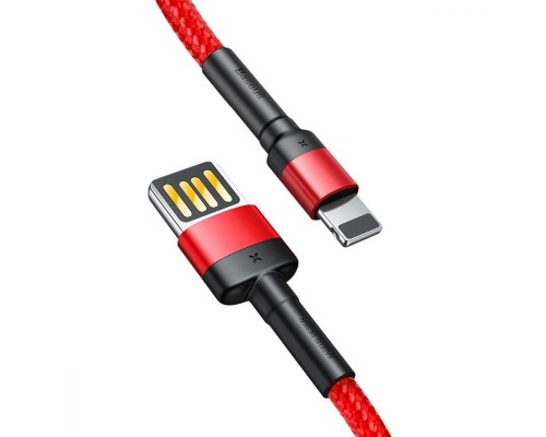 Дата кабель Baseus Cafule Lightning Cable Special Edition 2.4A (1m) (CALKLF) (00000031842_3)