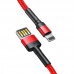Дата кабель Baseus Cafule Lightning Cable Special Edition 2.4A (1m) (CALKLF) (00000031842_3)