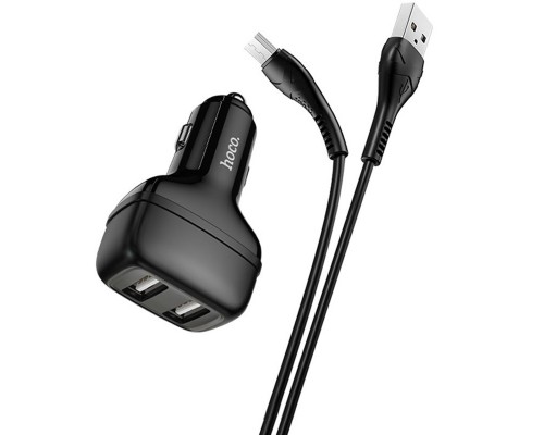 АЗУ Hoco Z36 (2USB/2.4A) + MicroUSB (00000040797_2)