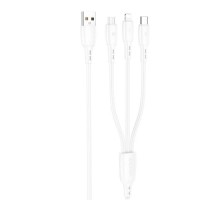 Дата кабель Borofone BX71 USB to 3in1 (1m) (00000056958_2)