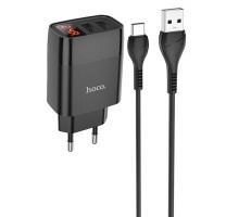 СЗУ HOCO C86A (2USB/2.4A) + Type-C (00000053231_2)