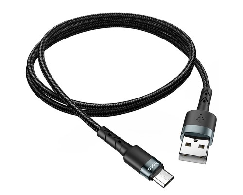 Дата кабель Hoco DU46 Charging USB to MicroUSB (1m) (00000040792_1)