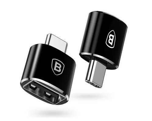 Переходник Baseus USB Male To Type-C Female Adapter Converter 5A (CAAOTG) (00000042381_1)