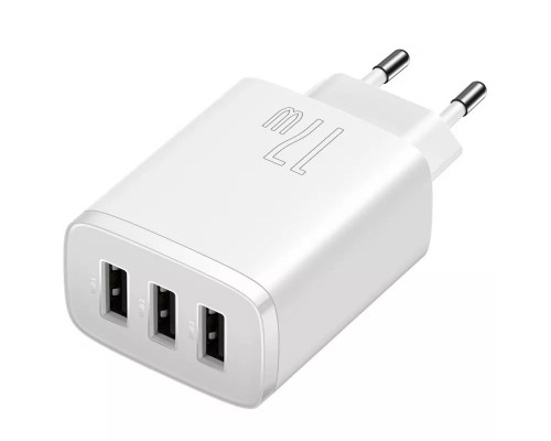 СЗУ Baseus Compact 17W (3USB) (CCXJ02) (00000056089_2)