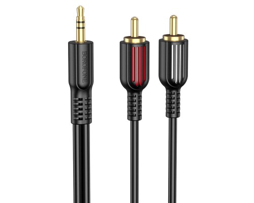 Аудио кабель Borofone BL11 3.5mm to double RCA (00000056867_1)