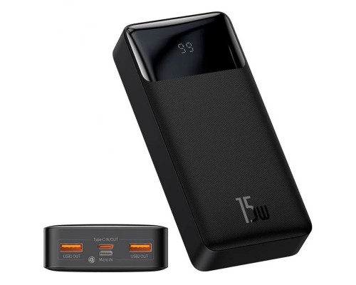 Портативное зарядное устройство Baseus Bipow Digital Display 15W 20000mAh (PPDML-J) (00000049907_1)