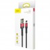Дата кабель Baseus Cafule Lightning Cable Special Edition 2.4A (1m) (CALKLF) (00000031842_1)
