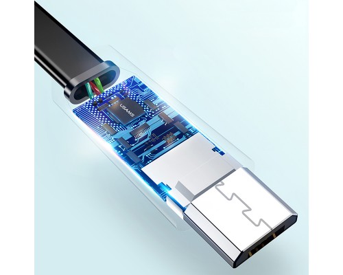 Дата кабель USAMS US-SJ201 USB to MicroUSB 2A (1.2m) (00000028470_1)