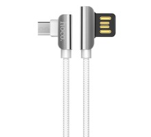 Дата кабель Hoco U42 Exquisite Steel Micro USB Cable (1.2m) (00000030908_2)