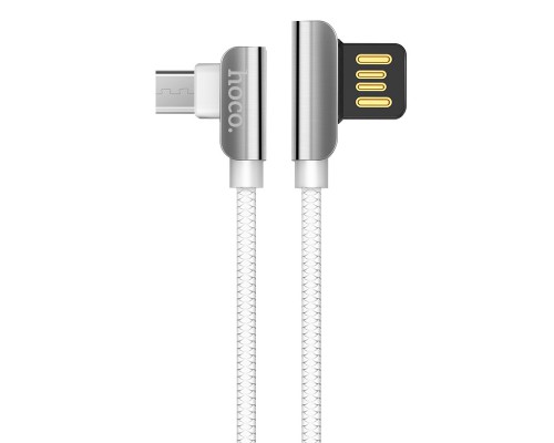 Дата кабель Hoco U42 Exquisite Steel Micro USB Cable (1.2m) (00000030908_2)
