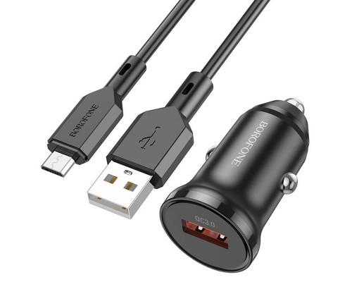 АЗУ Borofone BZ18 QC3.0 + MicroUSB (00000056965_1)