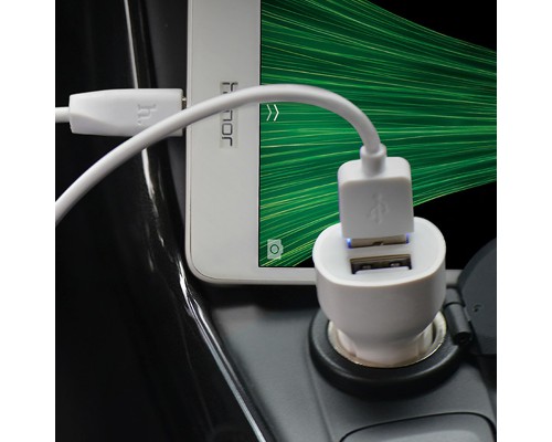 АЗУ Hoco Z2A (2USB 2.4A) (+кабель Lighthing) (00000033951_1)