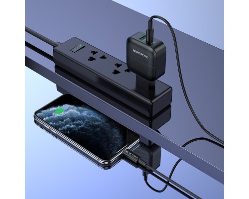 СЗУ Borofone BA46A PD 18W+QC3.0 (1USB/1Type-C/3A) (00000055344_1)
