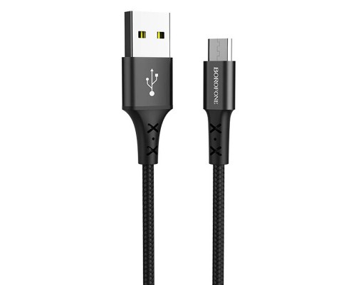 Дата кабель Borofone BX20 Enjoy USB to MicroUSB (1m) (00000056913_2)
