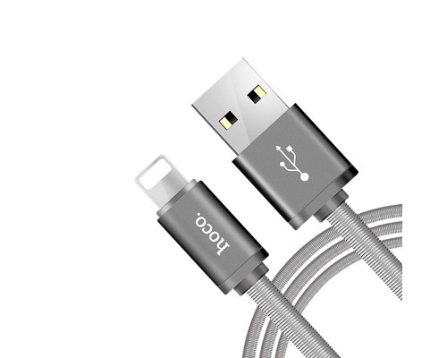 Дата кабель Hoco U5 "Full-Metal" Lightning Cable (1.2m) (00000034562_3)