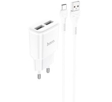 СЗУ HOCO C88A (2USB/2.4A) + Type-C (00000055840_1)