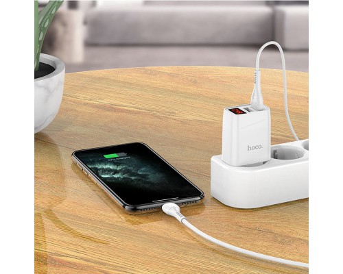 СЗУ HOCO C86A (2USB/2.4A) + Lightning (00000053230_1)
