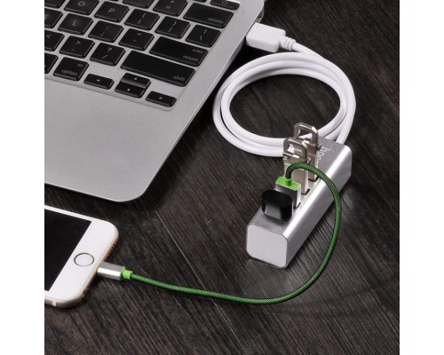 Переходник HUB Hoco HB1 USB to USB 2.0 (4 port) (1m) (00000031109_1)