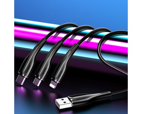 Дата кабель Usams US-SJ374 U38 3IN1 Charging Cable 1m (00000034465_2)