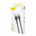 Дата кабель Baseus Cafule Type-C Cable 3A (0.5m) (CATKLF-A) (00000034279_2)