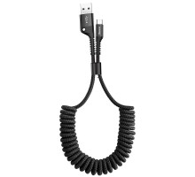 Дата кабель Baseus Fish Eye Spring Data Type-C Cable 2A (1m) (CATSR) (00000031197_1)
