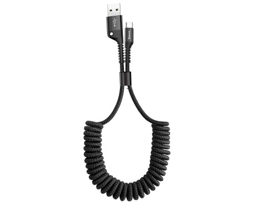 Дата кабель Baseus Fish Eye Spring Data Type-C Cable 2A (1m) (CATSR) (00000031197_1)