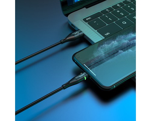 Дата кабель Hoco U93 "Shadow" Lightning (1.2 m) (00000040794_2)