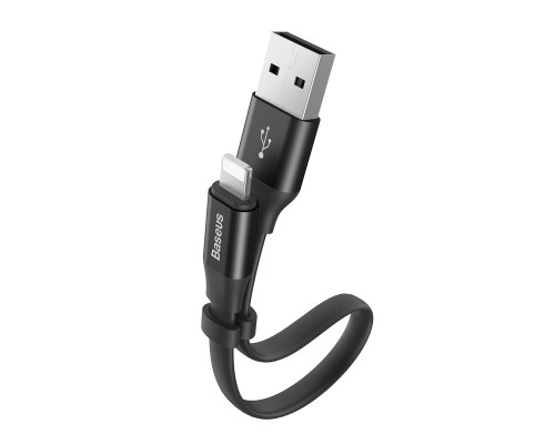 Дата кабель Baseus Nimble Portable USB to Lightning (23см) (CALMBJ-B01) (00000023861_1)