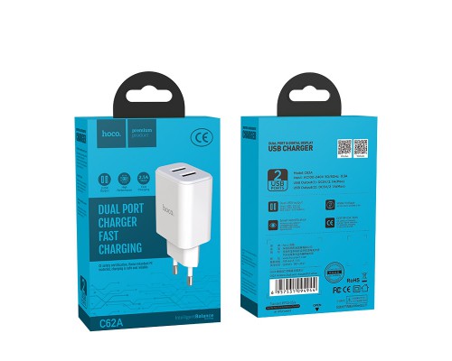 СЗУ Hoco C62A Victoria 2.1A 2USB (00000031110_1)
