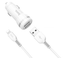 АЗУ Hoco Z27 Staunch (2USB 2.4A) (+кабель Lighthing) (00000030782_1)