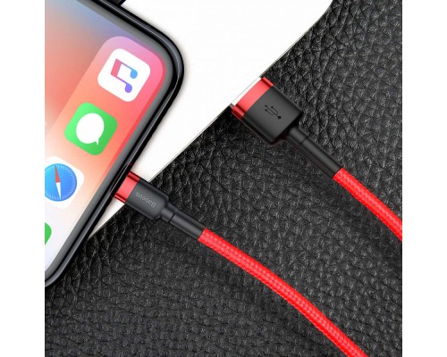 Дата кабель Baseus Cafule Lightning Cable 1.5A (2m) (CALKLF-C) (00000038235_2)