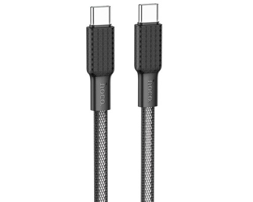 Дата кабель Hoco X69 Jaeger 60W Type-C to Type-C (1m) (00000055835_1)