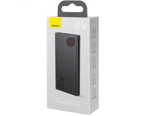 Портативное зарядное устройство Baseus Adaman Metal Digital Display QC 22.5W 10000mAh (PPAD000001) (00000053134_1)