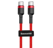 Дата кабель Baseus Cafule Type-C to Type-C Cable PD 2.0 60W (1m) (CATKLF-G) (00000031873_4)