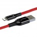 Дата кабель Baseus C-shaped (со световым индикатором) USB to Lightning 2.4A (1m) (CALCD) (00000027364_4)