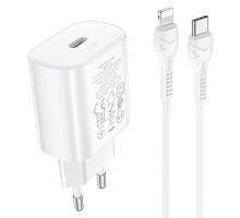 СЗУ Hoco N22 Jetta PD25W + Type-C to Lightning (00000055848_1)