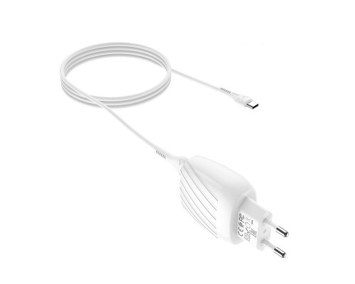 СЗУ Hoco C78A (2USB/2.4A) + Type-C (00000039237_1)